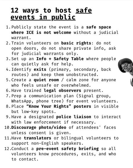 NYC Block Watch @NYCBlockWatch NYCBlockWatch@proton.me Organize workshops for your neighbors on how to respond safely to community emergencies. NYC Block Watch is a coalition of NYC-based community defense, mutual aid, and legal aid groups.